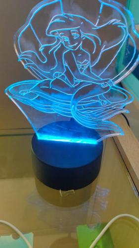 LAMPARA 3D BLUE